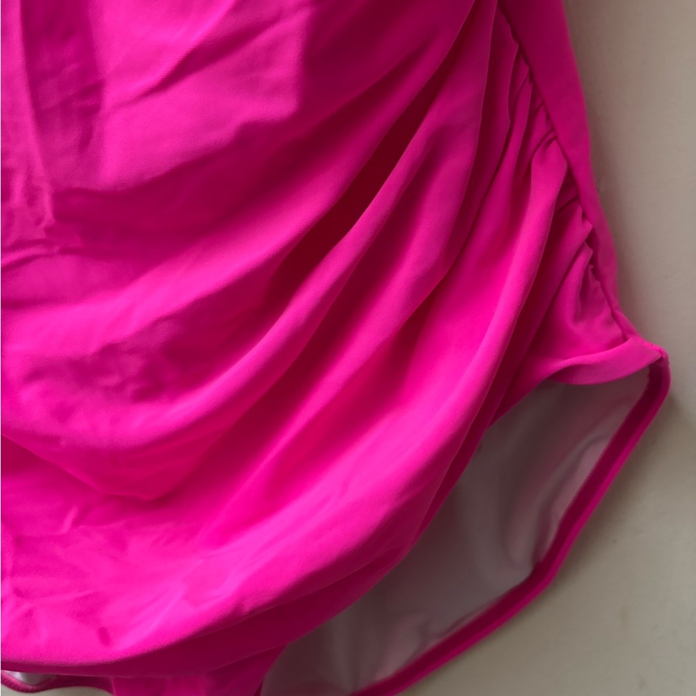Eomenie | Women's Tummy Control One Piece Swimsuit Ruffle Square Neck - Picture 7 of 13